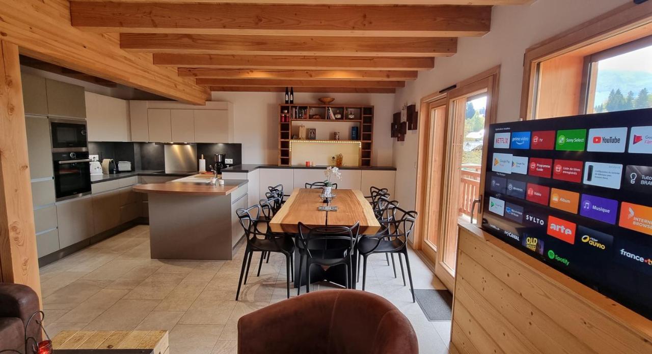 Chalet Arpitan - Les Carroz - Grand Massif Exteriör bild