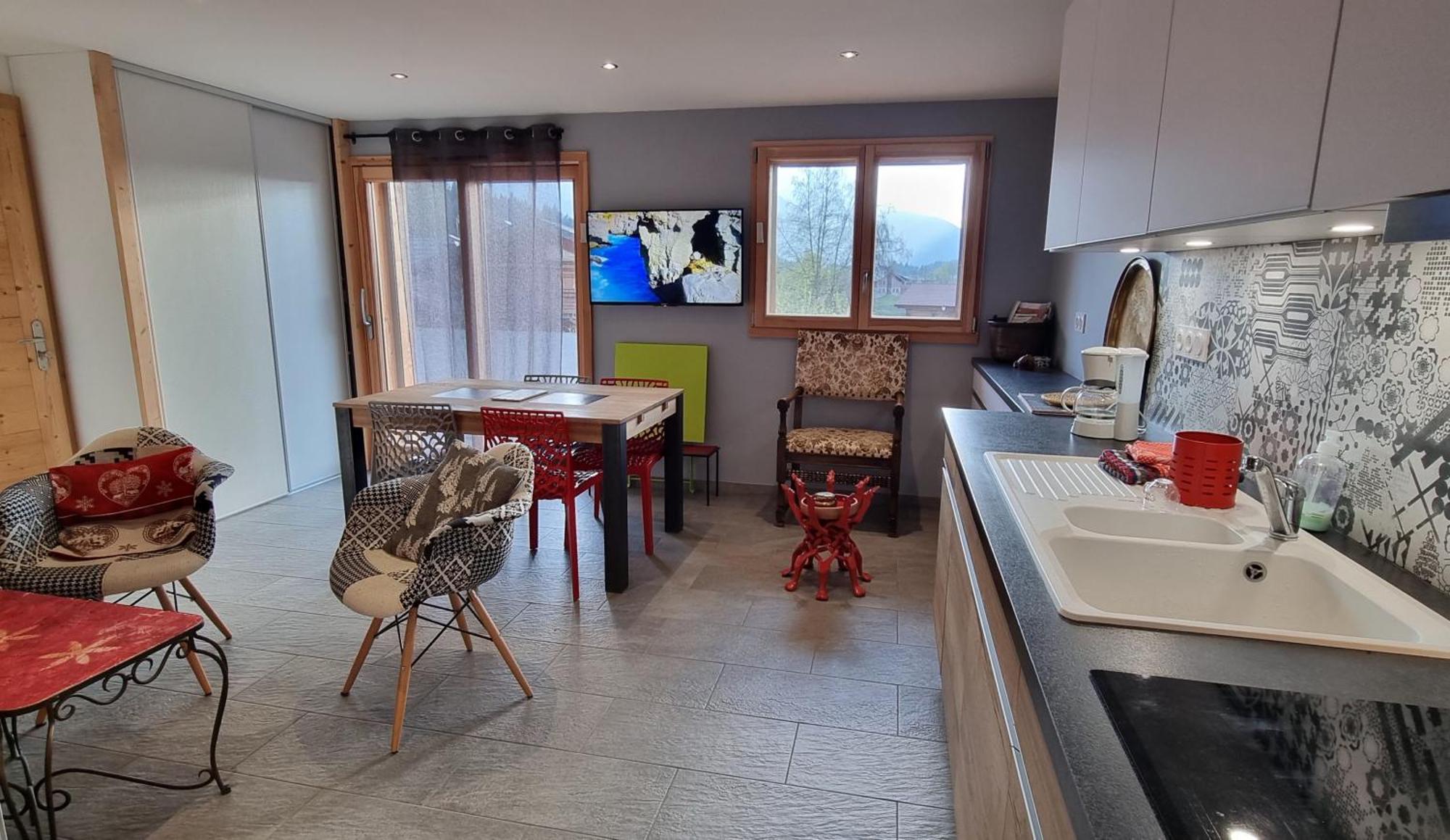 Chalet Arpitan - Les Carroz - Grand Massif Rum bild