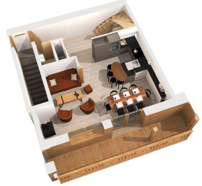 Chalet Arpitan - Les Carroz - Grand Massif Rum bild
