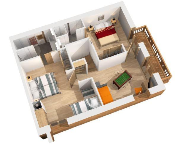 Chalet Arpitan - Les Carroz - Grand Massif Rum bild